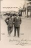Vahric Melkonyan Einzug zum Militaerdienst am 14. Oktober 1949 mit Ismail Oezyilmaz am Uhrplatz auf 