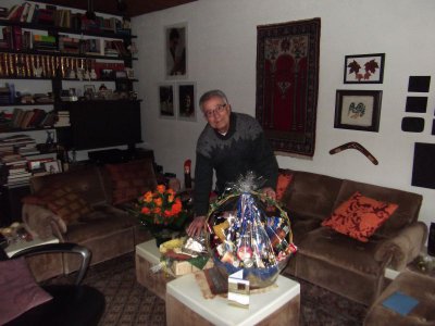 Vahriç und die Geschenke von den Vereinen